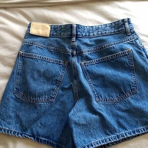 Everlane A Line Denim Shorts